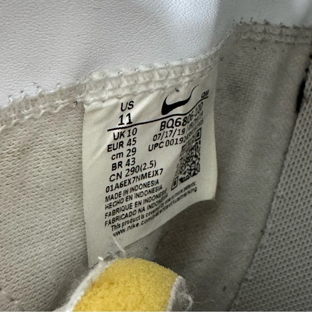 Nike Playboy Blazer Mid '77 Vintage Casual Shoes Black & White Weightlifting - Picture 9 of 9